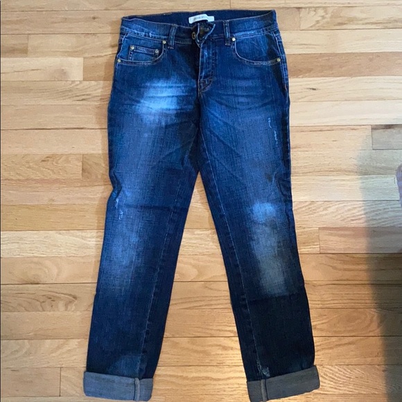 Pierre Balmain Distressed Denim Jeans Sz 27 - NWOT - Picture 2 of 6